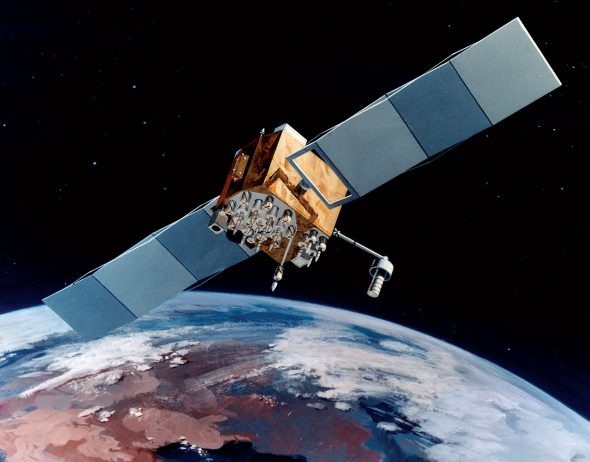 Navstar-2F satellite of the Global Positioning System